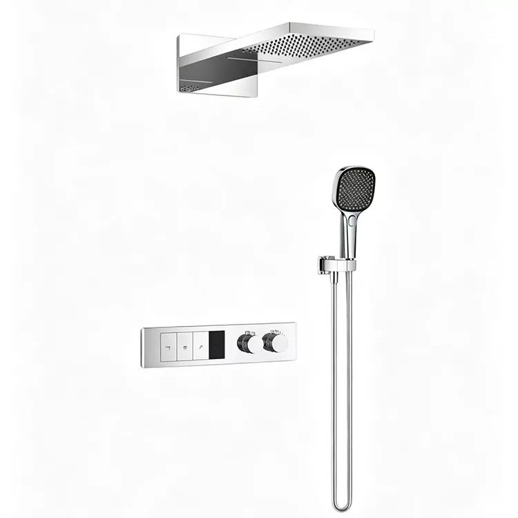 Unterputz-Thermostat-Kopfbrause und Handbrause-Set
