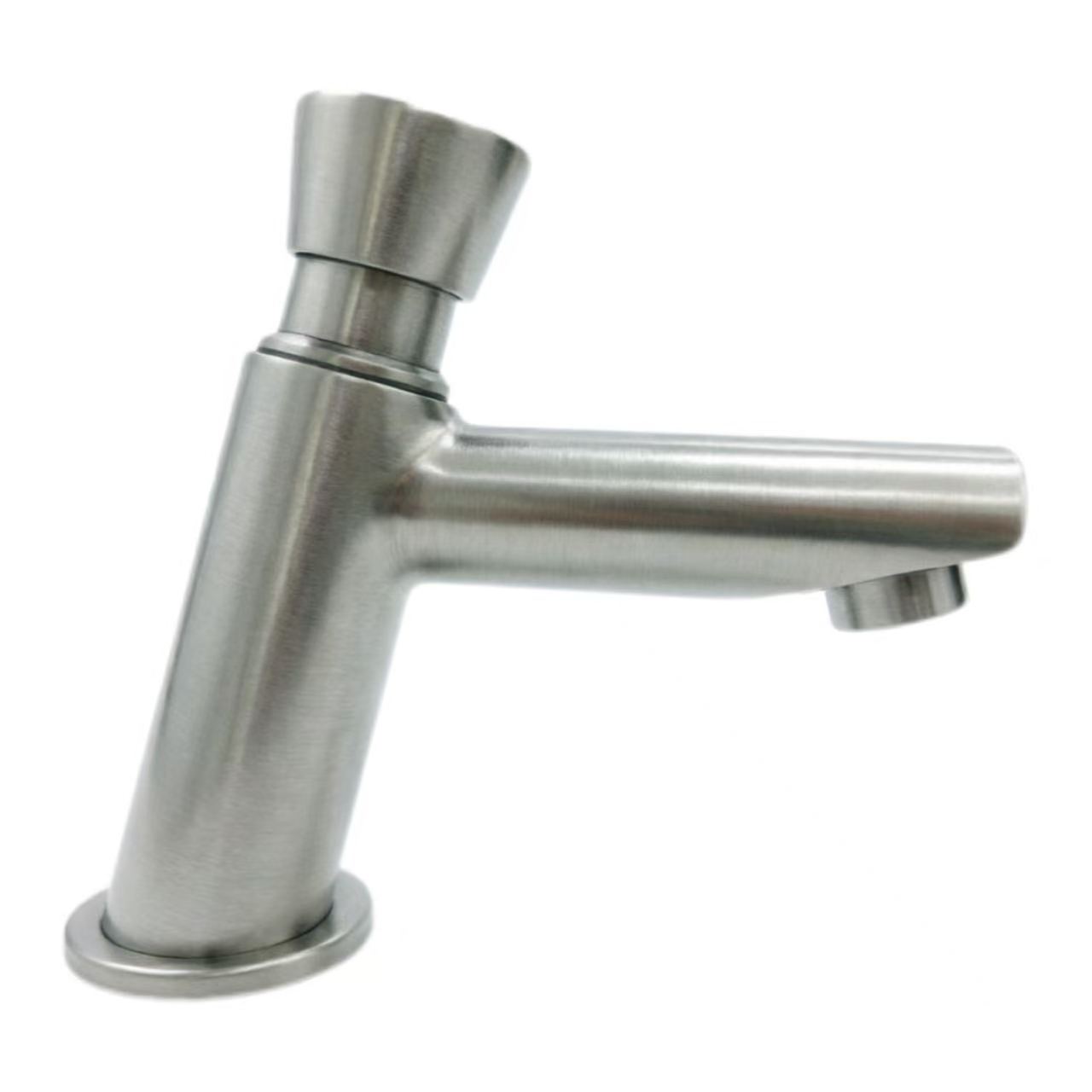 Druckknopf-Einzel-Kaltwasser-Waschtischarmatur