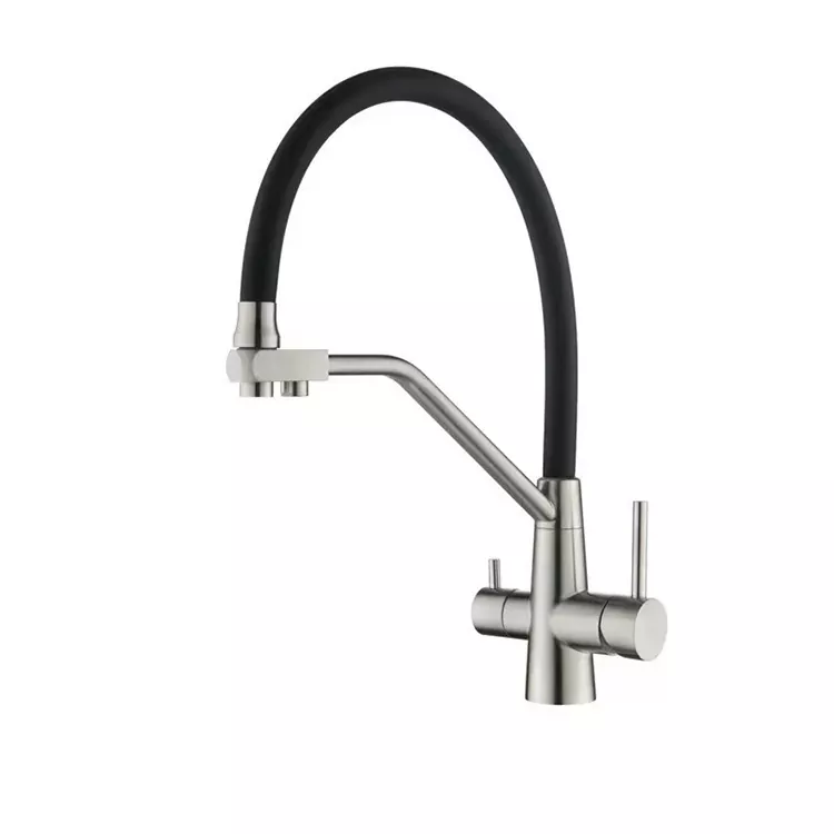 Silikon-Ausziehschlauch, 3-in-1-Wasserhahn für heißes und kaltes Wasser