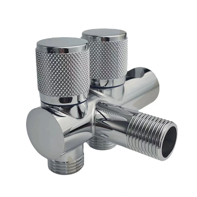 Wandmontiertes Doppeleckventil