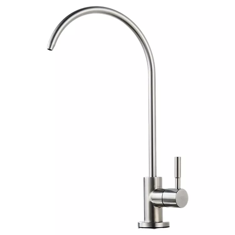 Wasserreiniger mit Feinwasserhahn, einzelner Kaltwasser-Küchenhahn