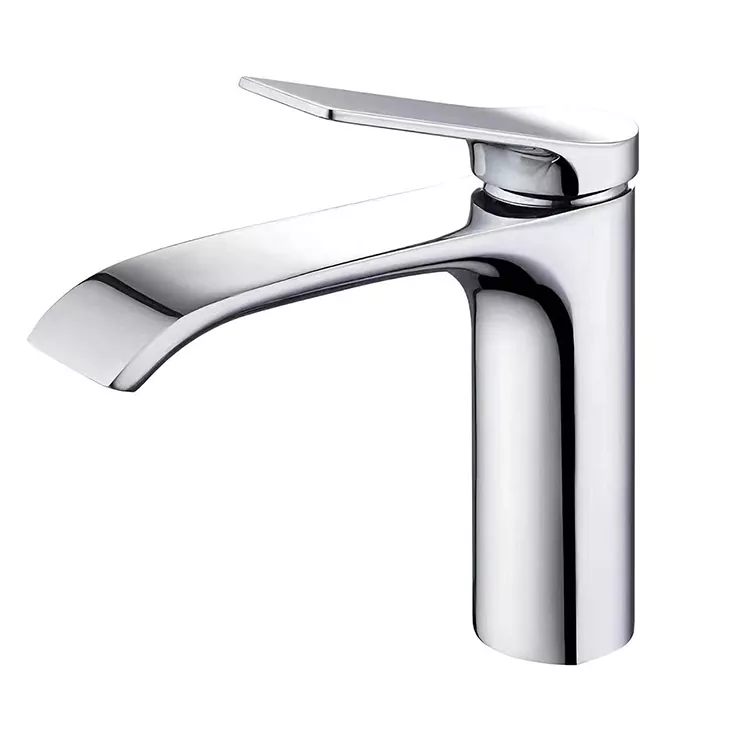 Waschbeckenhahn im Wasserfall-Stil